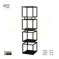 Display Shelving Stand | 4-Tier Retouche Hub General Trading L.L.C