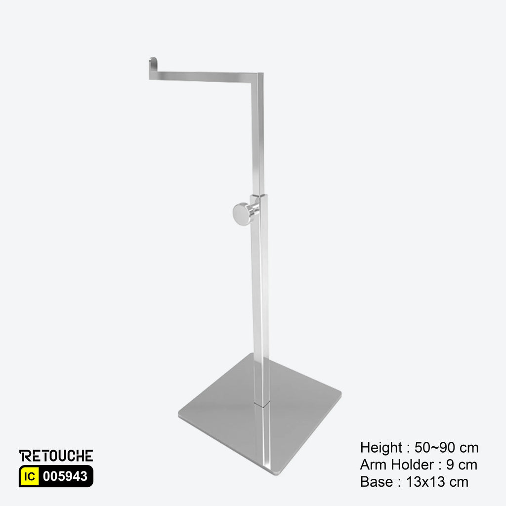 Display Stand, L-Shaped, Single Hook Holder,for Hand Bag & Necklace Displays & Showcases
