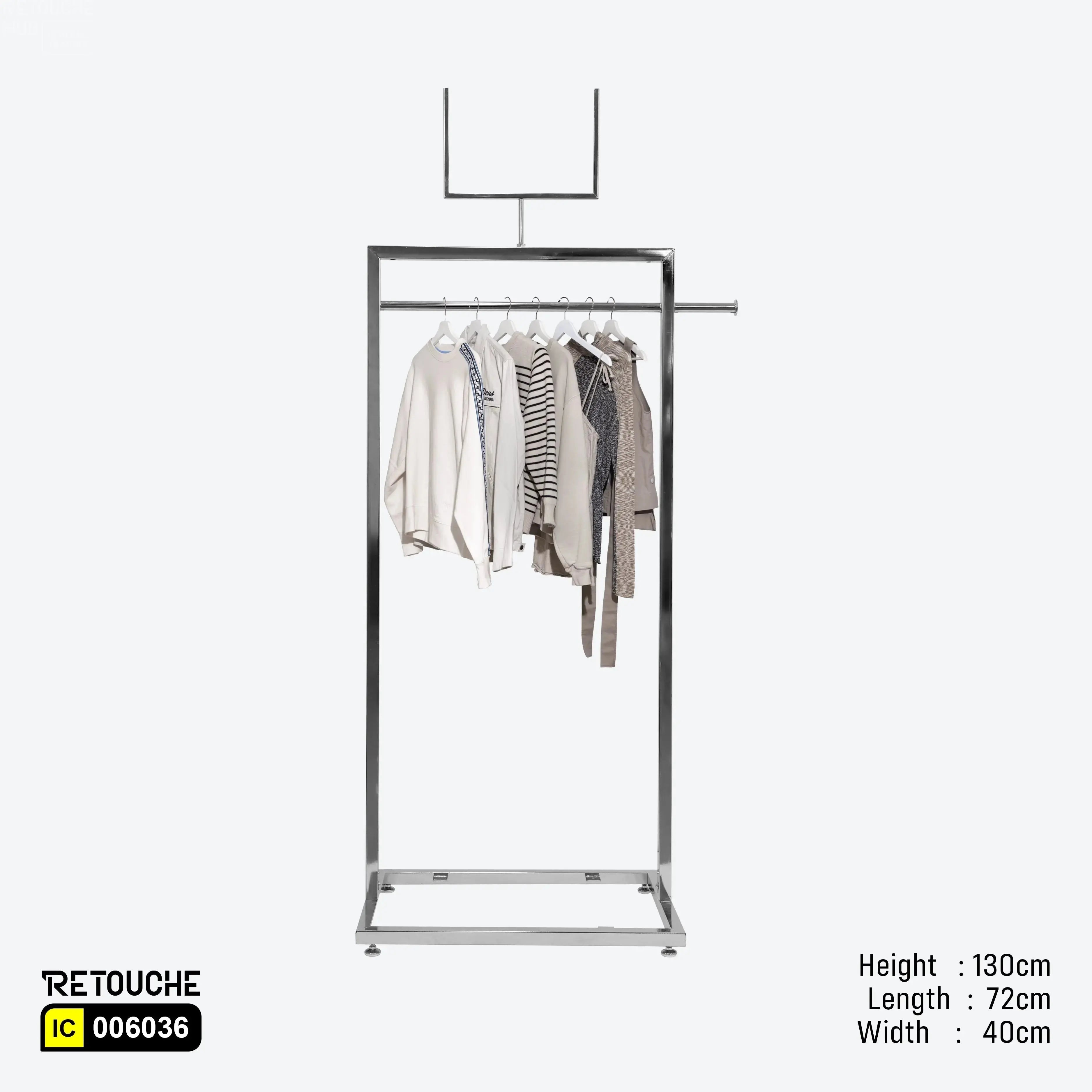 Display Table (Only Metal Parts) Emb Black Retouche Hub General Trading L.L.C