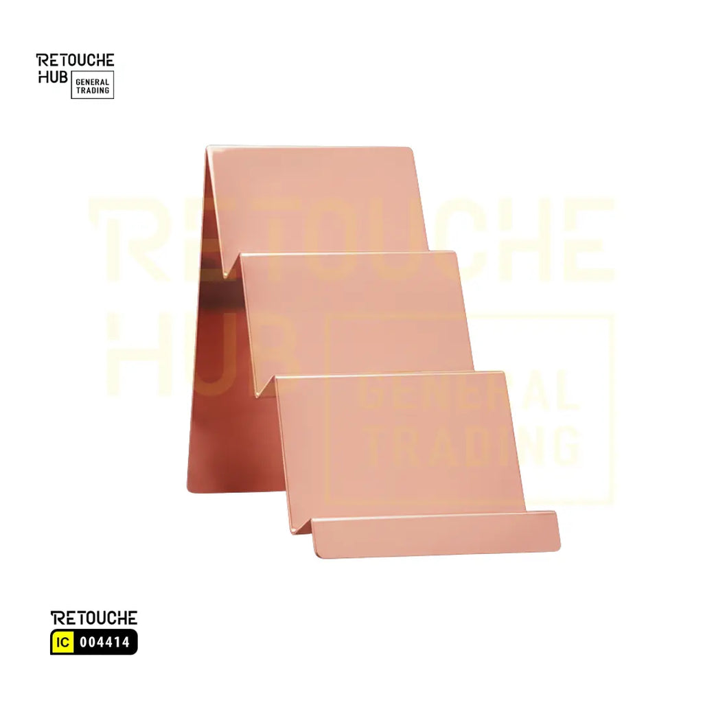 Display Wallet Stand 3 Steep Retouche Hub General Trading L.L.C