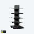 Double Side Unit Supermarket Supermarket Equipment