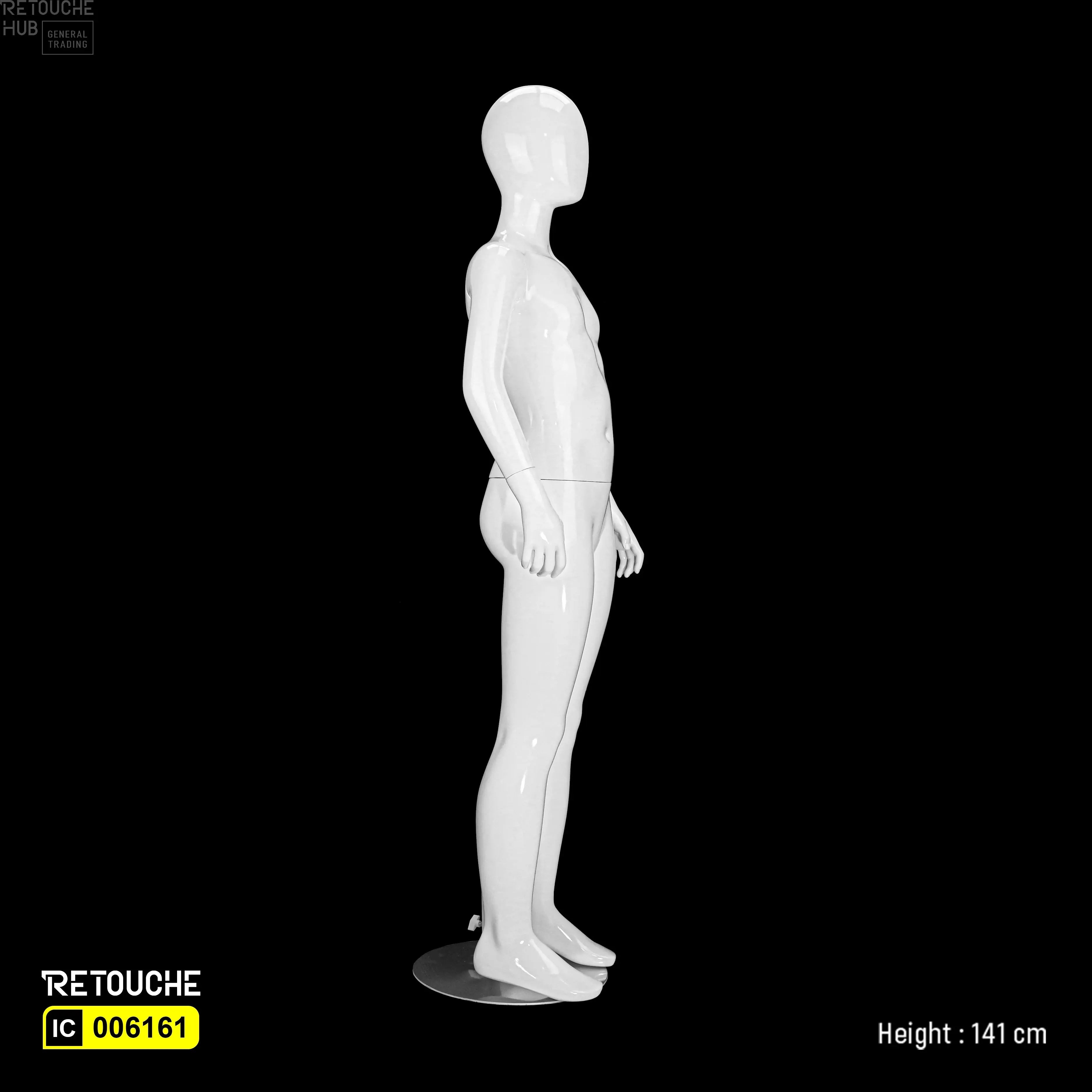 Children mannequin, Egg face mannequin, White glossy mannequin
Mannequin for 9–10 years old, Kids clothing display
Retail display mannequin, 138 cm tall mannequin, Lightweight children mannequin, Store-ready mannequin, Durable kids mannequin, Children mannequin, Egg face mannequin, White glossy mannequin, Mannequin for 9-10 years old, Kids fashion display, Durable child mannequin
Lightweight mannequin, Visual merchandising mannequin
Retail display mannequin, Mannequin 140 cm, Egg-Faced Children Mannequin wi