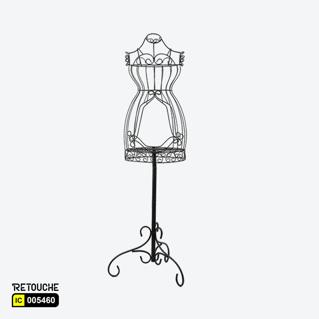 Female Decorative Wire Mannequin Stand - Retouche Hub General Trading LLC®