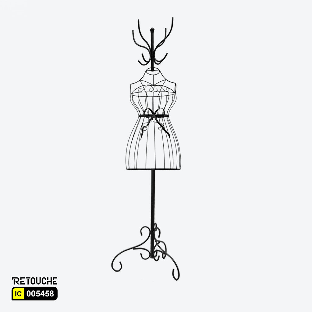 Female Decorative Wire Mannequin Stand - Retouche Hub General Trading LLC®