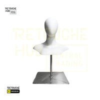Female Head Display Mannequin with Stand Retouche Hub General Trading L.L.C