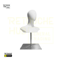 Female Head Display Mannequin with Stand Retouche Hub General Trading L.L.C