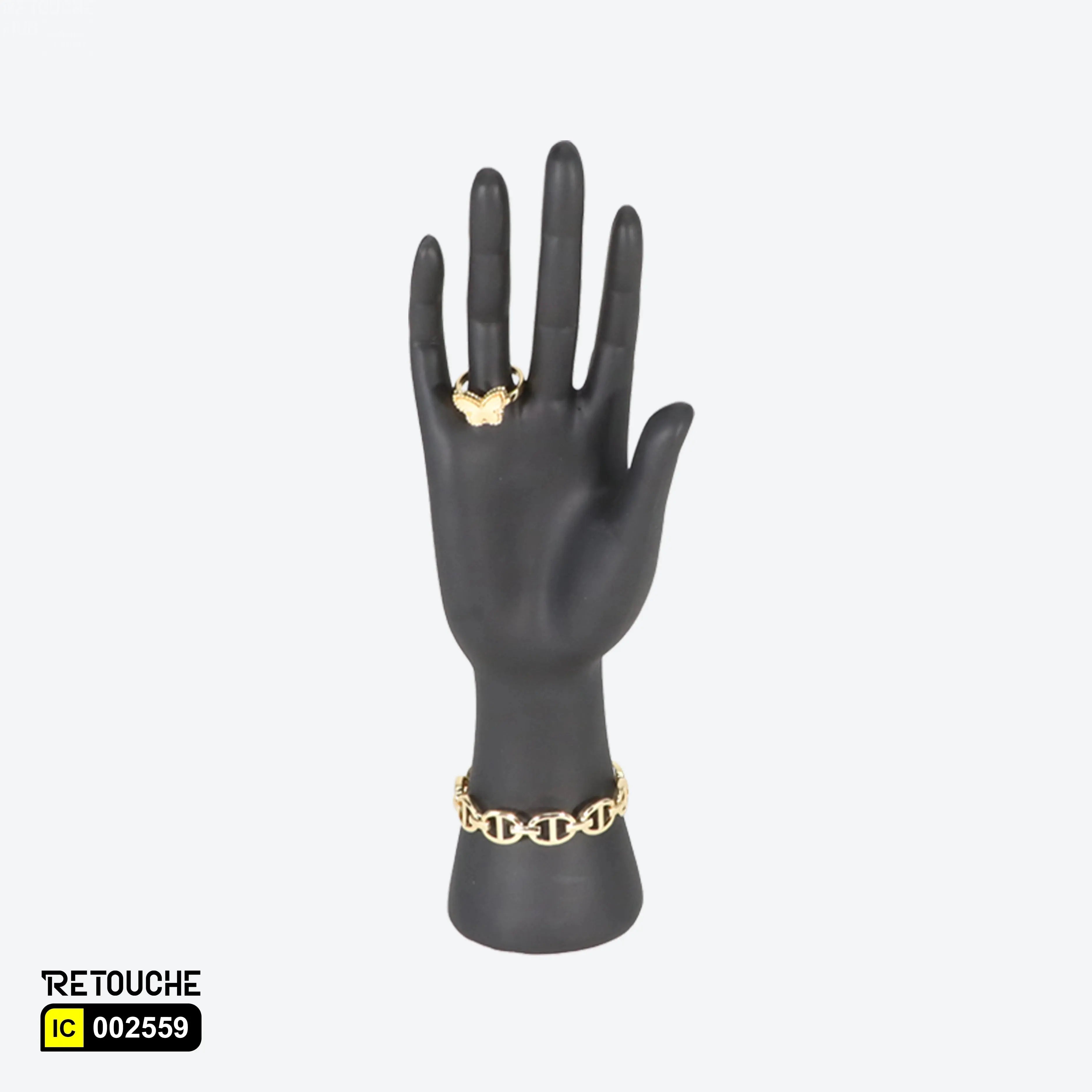 Female Mannequin Hand Jewelry Display, Black Color Displays & Showcases