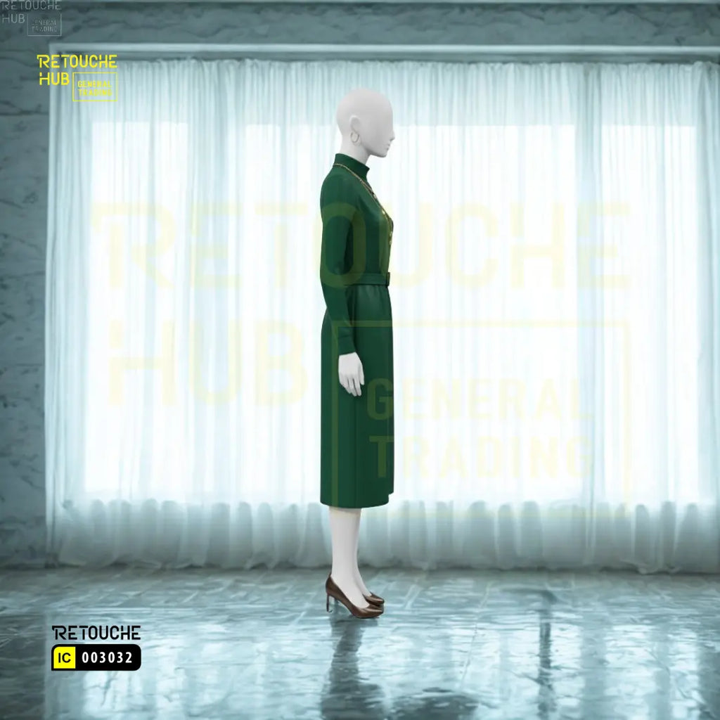 Female Mannequin | Straight Pose | Egg Face Retouche Hub General Trading L.L.C