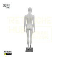 Female Mannequin | Straight Pose | Egg Face Retouche Hub General Trading L.L.C