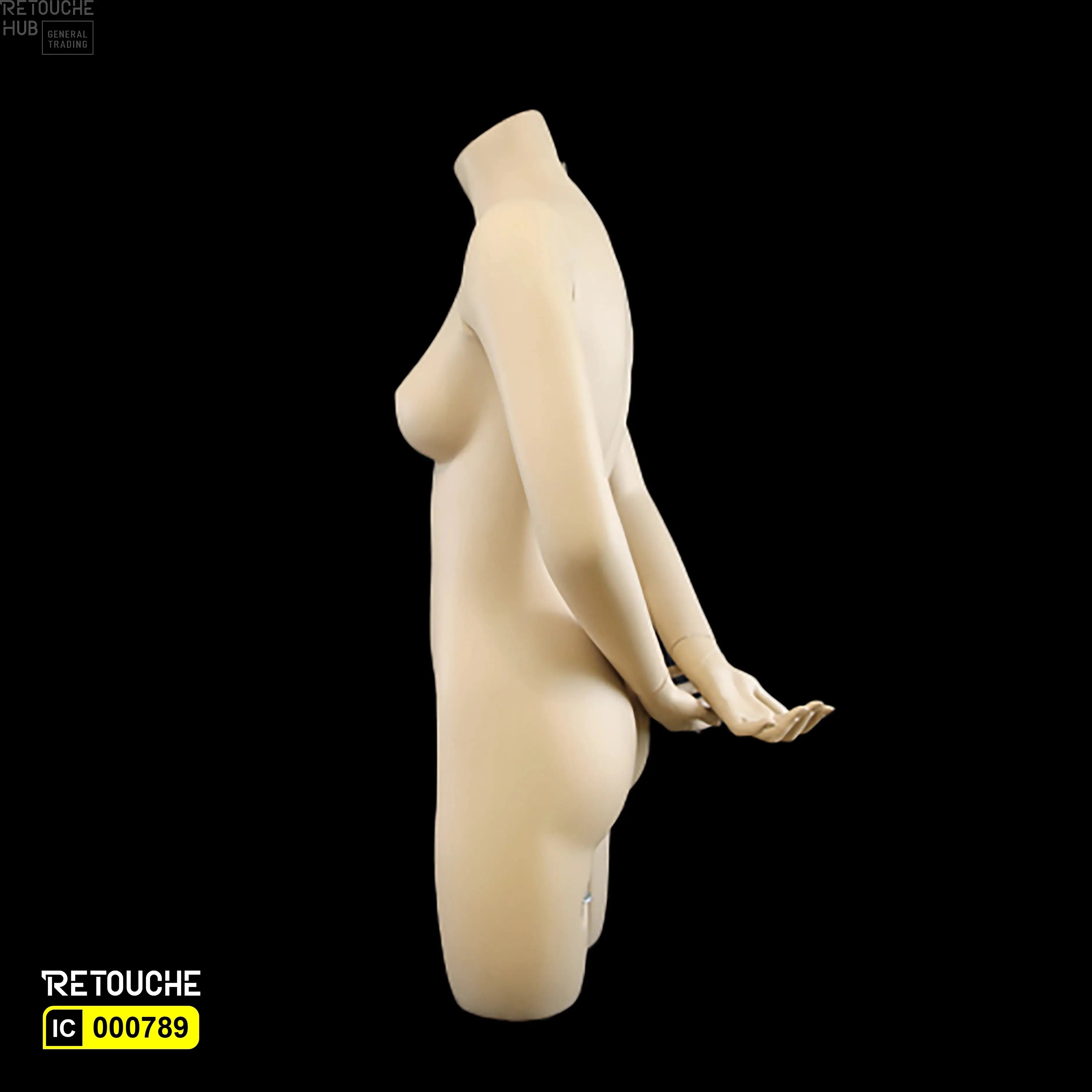 Female Mannequin, Bust, Half-Body (Jlt-4) - Retouche Hub General Trading LLC®