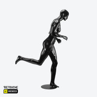Female Mannequin, Plus Size, Headless, Glossy White Color - Retouche Hub General Trading LLC®