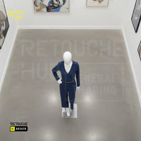 Fiberglass Female Mannequin | Egg Face | Hand on Waist Retouche Hub General Trading L.L.C