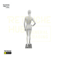 Fiberglass Female Mannequin | Egg Face | Hand on Waist Retouche Hub General Trading L.L.C
