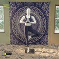 Fiberglass Female Mannequin | Yoga Pose | White Color Retouche Hub General Trading L.L.C