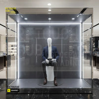Fiberglass Male Mannequin | Seated Pose | Egg Face | Black Retouche Hub General Trading L.L.C