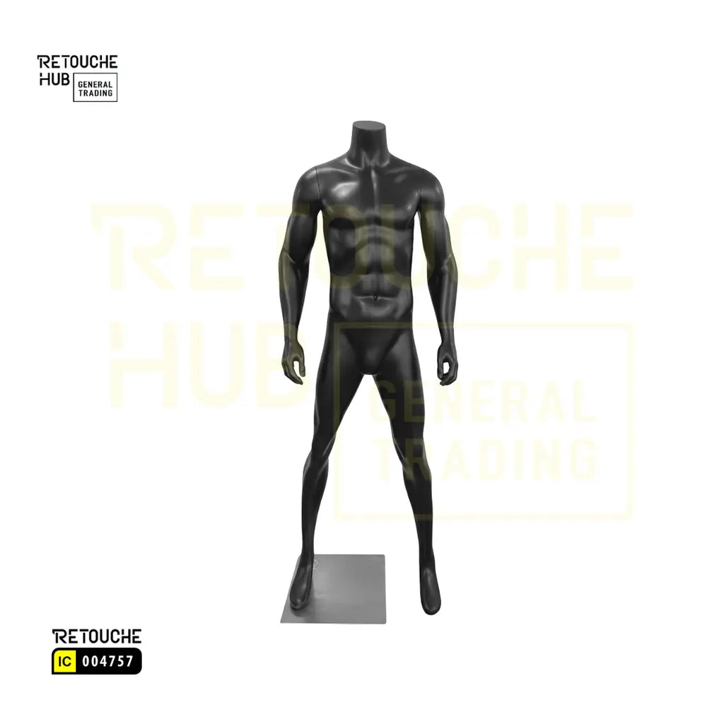 Fiberglass Male Mannequin | Strong Pose Retouche Hub General Trading L.L.C
