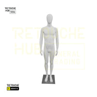 Fiberglass Male Mannequins Egg Face Retouche Hub General Trading L.L.C