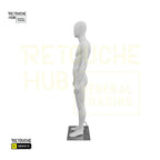 Fiberglass Male Mannequins Egg Face Retouche Hub General Trading L.L.C