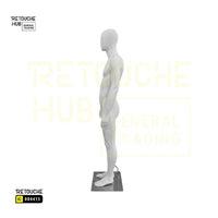 Fiberglass Male Mannequins Egg Face Retouche Hub General Trading L.L.C