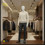 Fiberglass Male Mannequins | Full Body | Egg Face Retouche Hub General Trading L.L.C