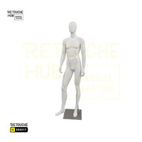 Fiberglass Male Mannequins | Full Body | Egg Face Retouche Hub General Trading L.L.C