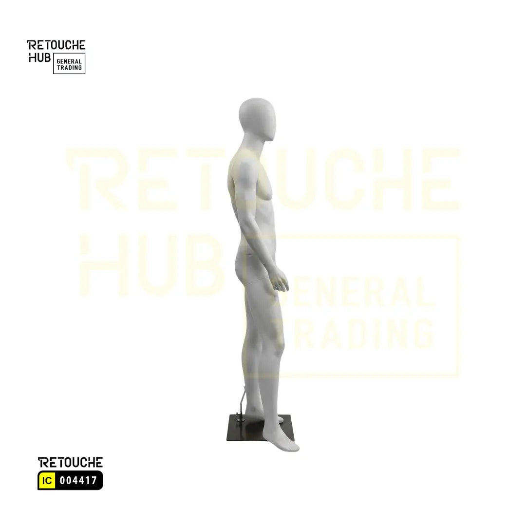 Fiberglass Male Mannequins | Full Body | Egg Face Retouche Hub General Trading L.L.C