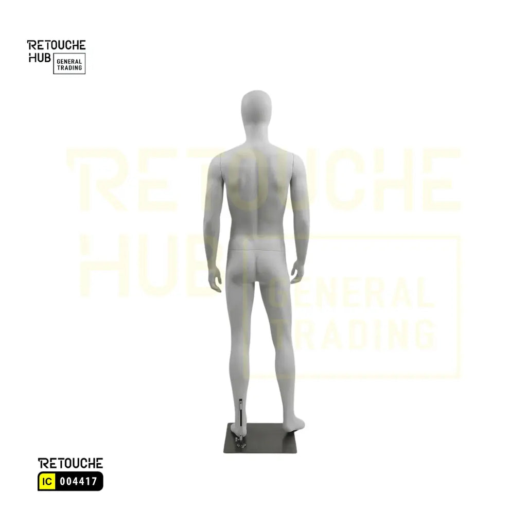 Fiberglass Male Mannequins | Full Body | Egg Face Retouche Hub General Trading L.L.C
