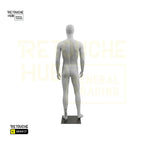 Fiberglass Male Mannequins | Full Body | Egg Face Retouche Hub General Trading L.L.C
