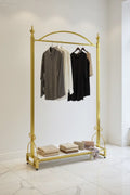 Gold Metal Clothes Stand – retry