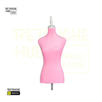 Half-Body Female Mannequin | on Tripod | Pink Retouche Hub General Trading L.L.C
