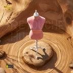 Half-Body Female Mannequin | on Tripod | Pink Retouche Hub General Trading L.L.C