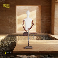 Half-Body Male Mannequin | Adjustable with Head Retouche Hub General Trading L.L.C