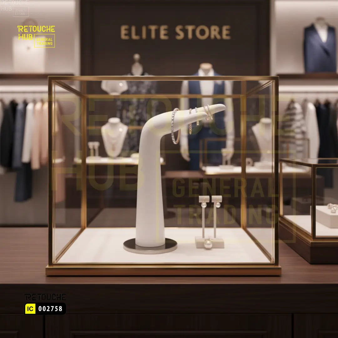 Hand Display Stand | Flexed - Right Retouche Hub General Trading L.L.C