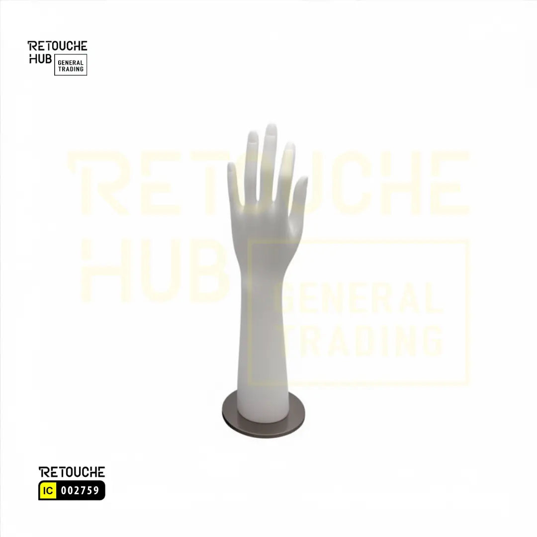 Hand Display Stand | Straight - Left Retouche Hub General Trading L.L.C