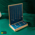 Jewelry Display Stand, Green Velvet Displays & Showcases