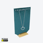 Jewelry Display Stand, Green Velvet Displays & Showcases
