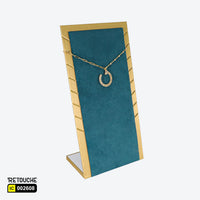 Jewelry Display Stand, Green Velvet Displays & Showcases