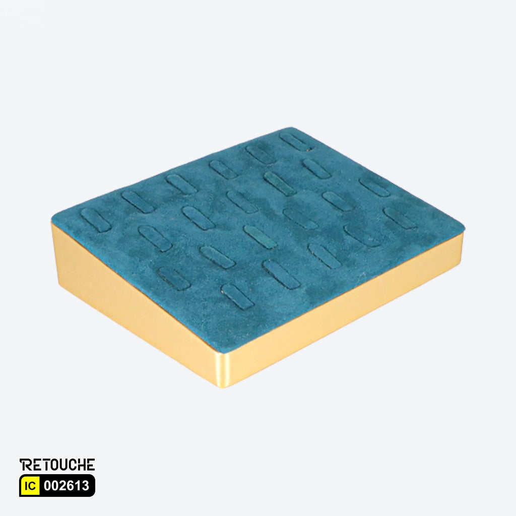 Jewelry Display Stand, Green Velvet Displays & Showcases