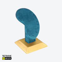 Jewelry Earring Display Stand, Green Velvet Displays & Showcases