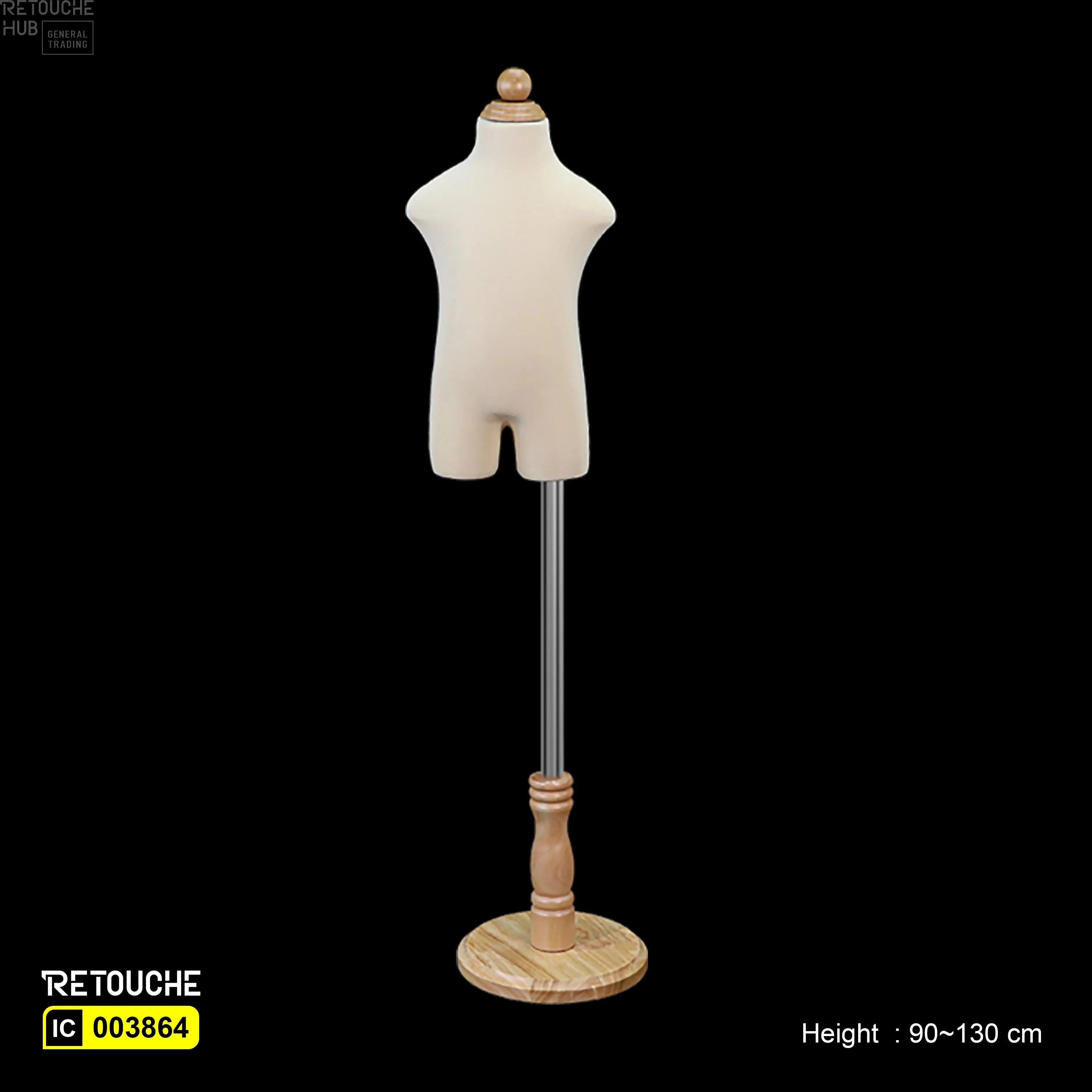 Kids-Children Mannequin, Foam, Torso, Height Adjustable Children Mannequin