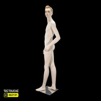 Male Mannequin, Full Body, Metal Base, Skin Color - Retouche Hub General Trading LLC®
