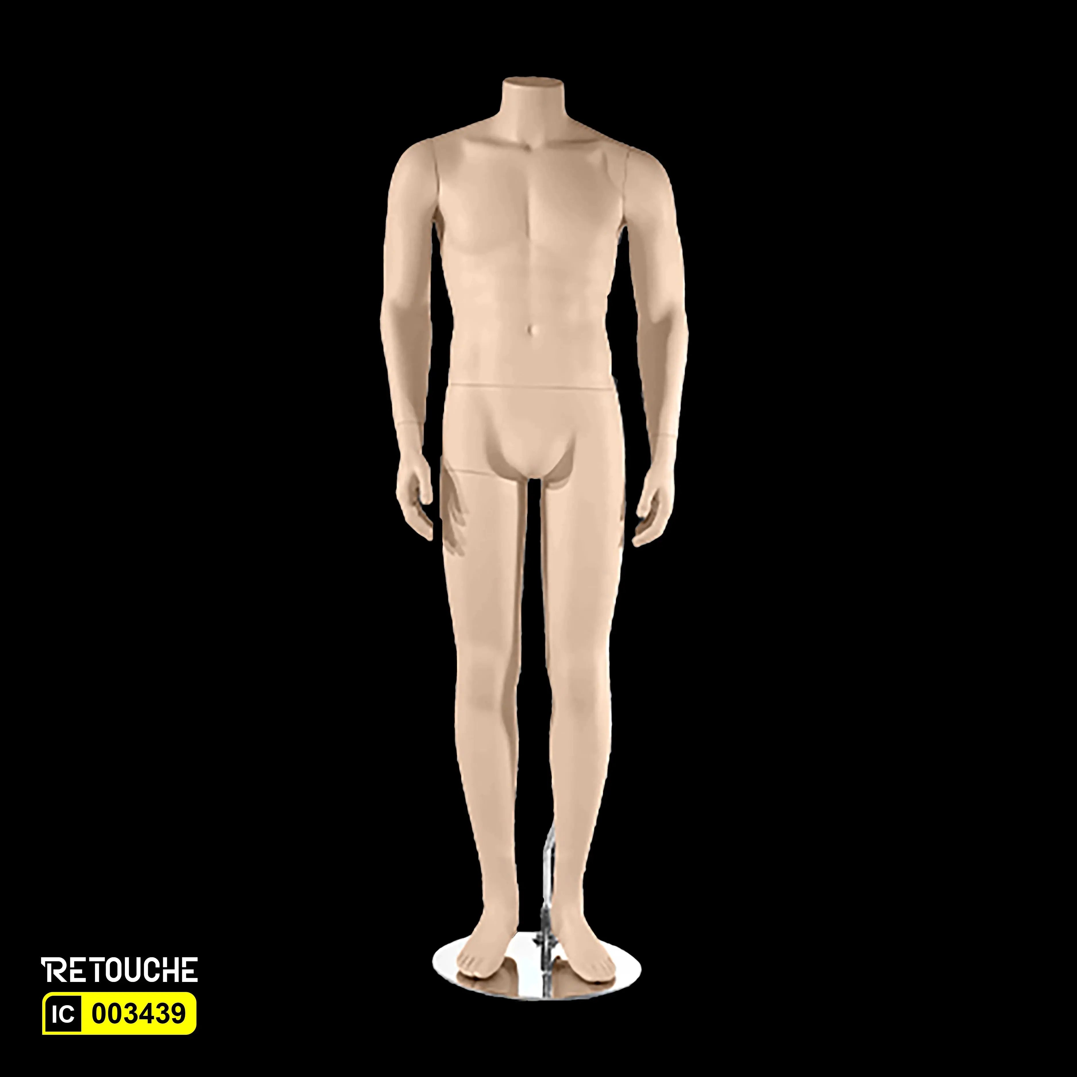 Male Mannequin, Headless, Skin Color (Jmw-1-017) - Retouche Hub General Trading LLC®