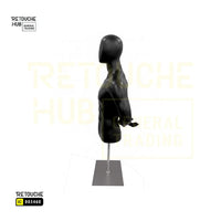 Male Upper Body Torso Display Mannequin with Stand | Arms at Back |  With Head Retouche Hub General Trading L.L.C
