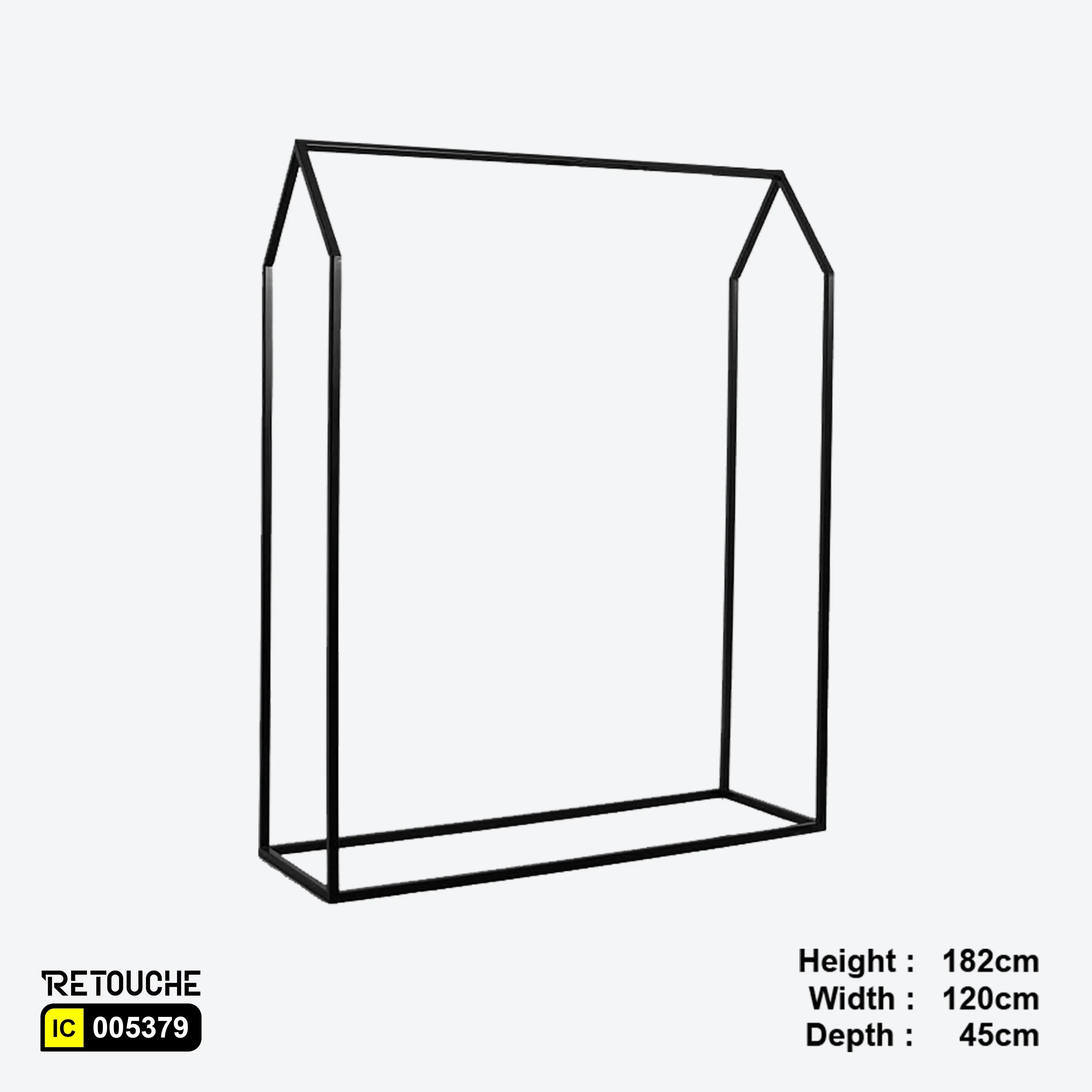 Metal Clothes Rack Stand, Black Color Clothes Stands