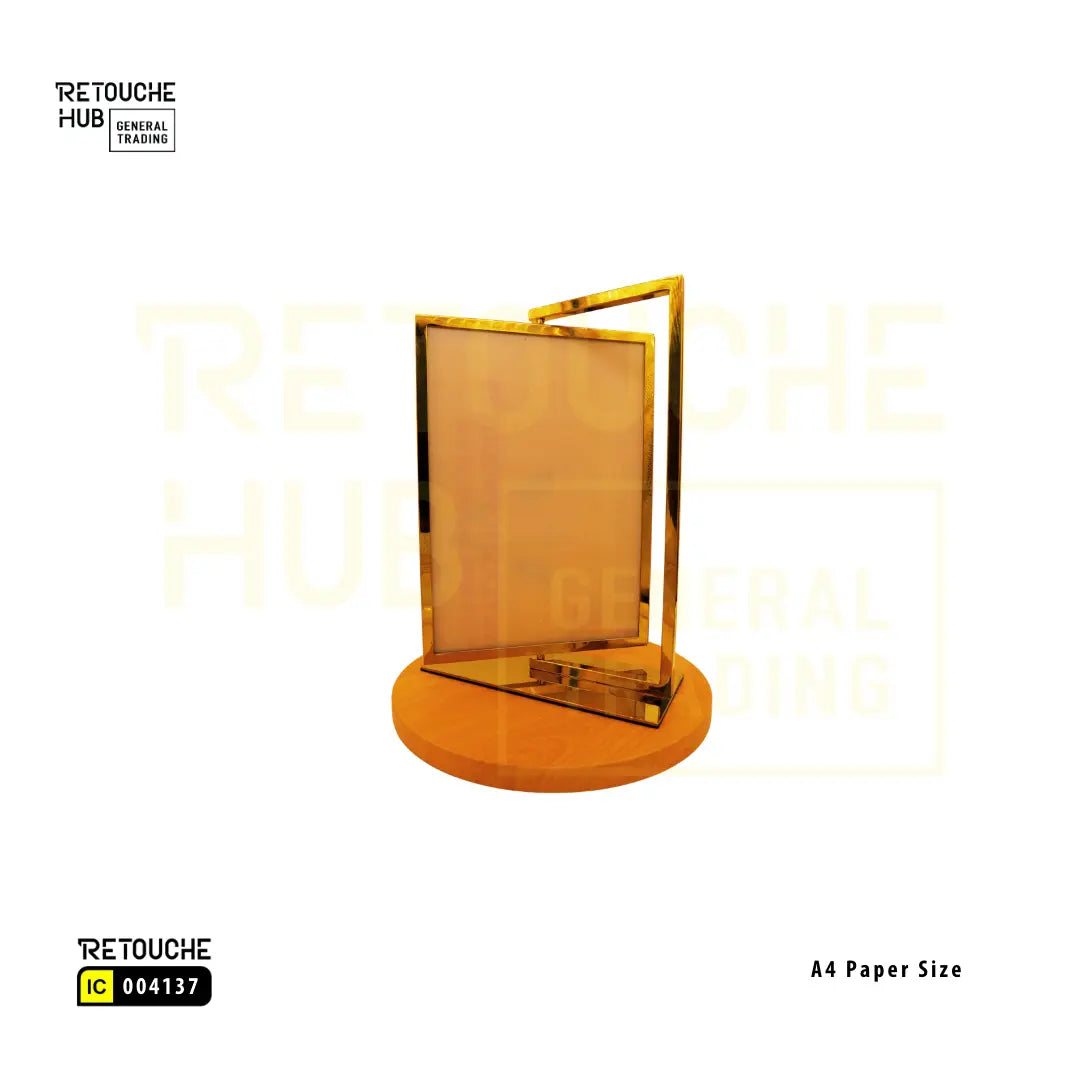 Metal Display Frame Holder | A4 Size Retouche Hub General Trading L.L.C