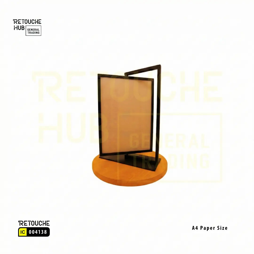 Metal Display Frame Holder | A4 Size Retouche Hub General Trading L.L.C