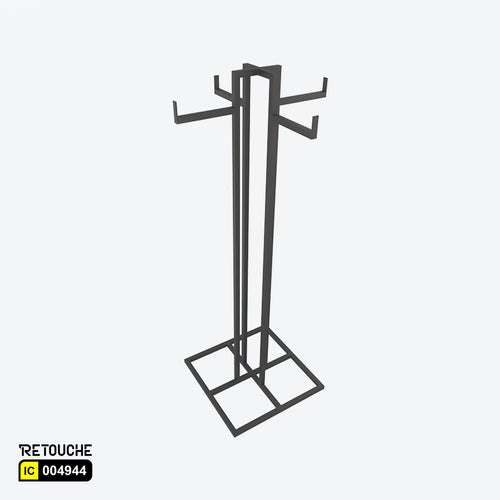 Metal Garment Clothes Rack Stand, Black Color Clothes Stands