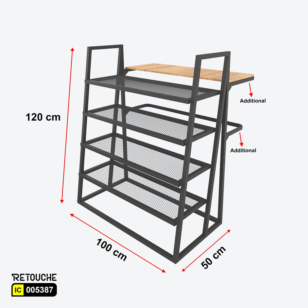 Metal Garment Clothes Rack Stand, Black Color Clothes Stands