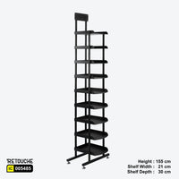 Display your caps with style and functionality using our Metal Stand For Cap Display.
Measuring 21x30x160cm, this black stand is the perfect size to showcase your collection.
Made with durable metal, it ensures longevity and stability for your caps.
Elevate your display game with our sleek and modern stand.