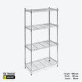 Metro Shelving System, 4 Tier Shelving Systems